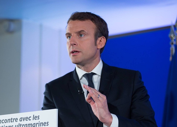 法國總統馬克宏(Emmanuel Macron)。(圖：馬克宏臉書)
