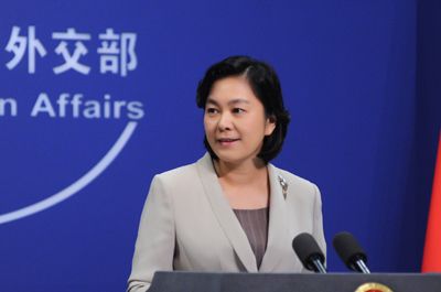 大陸外交部發言人華春瑩回批美國國務卿蓬佩奧，想對中國搞新十字軍東征。