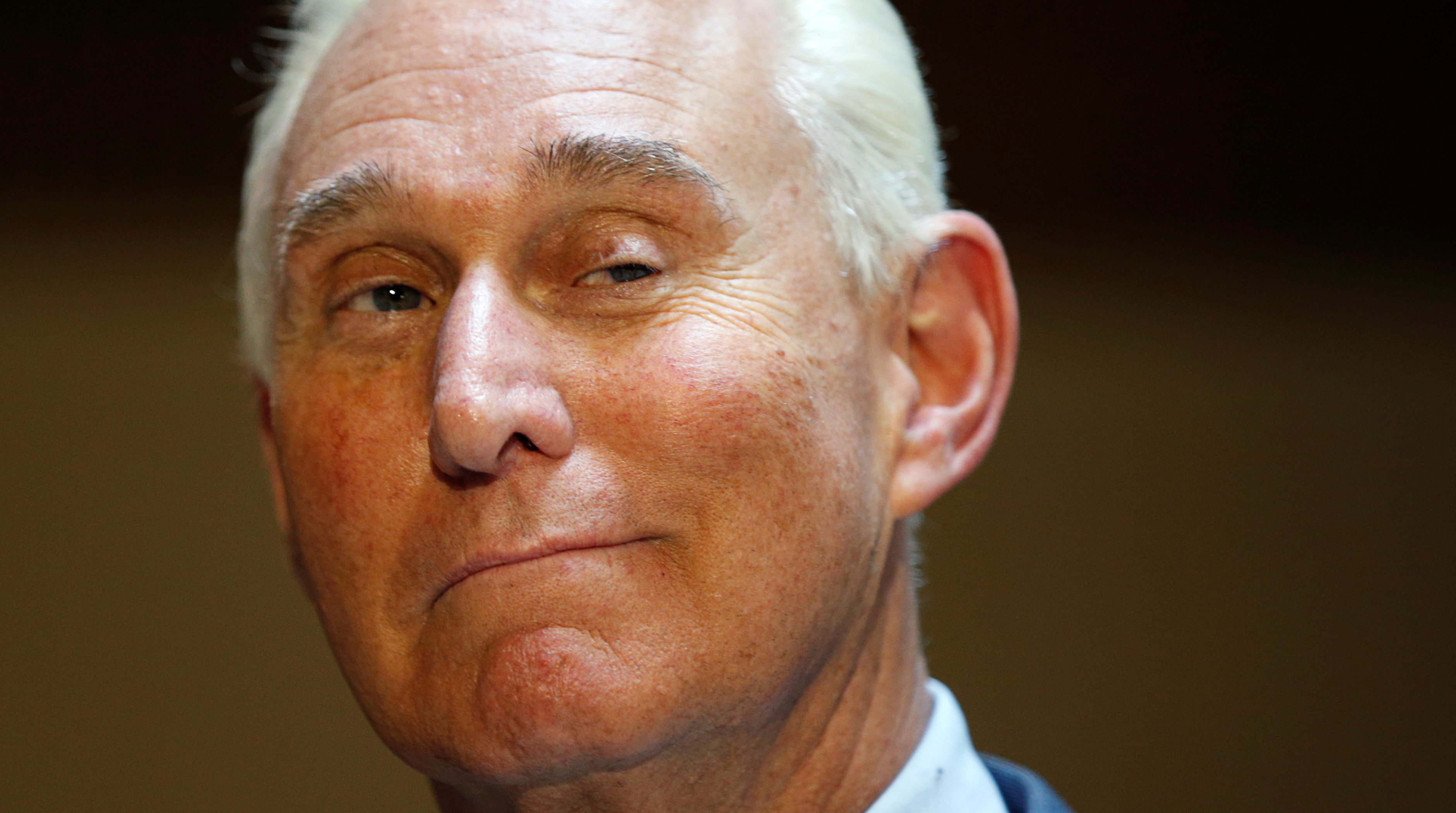 美國總統川普的顧問史東(Roger Stone) (路透社/達志影像)