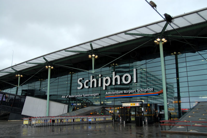 荷蘭阿姆斯特丹(Amsterdam)的史基普機場(Schiphol Airport)。(圖：維基百科)