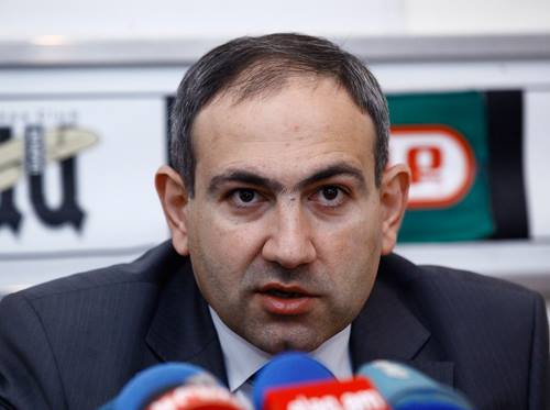 亞美尼亞總理帕辛揚(Nikol Pashinyan)。(圖取自fb)