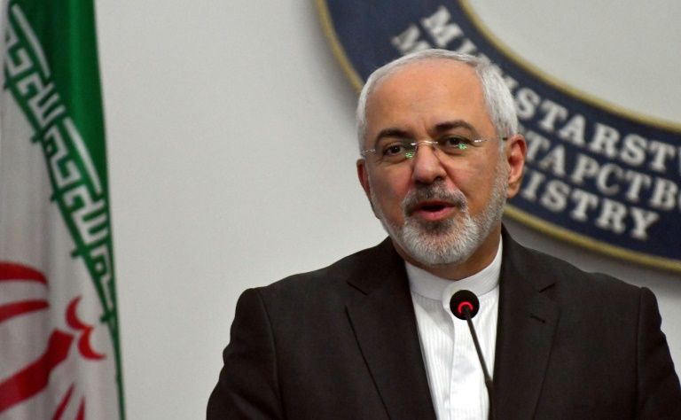 伊朗外長查瑞夫(Mohammed Javad Zarif) (AFP)