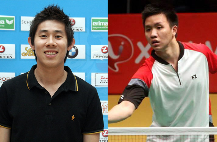 路透社報導，世界羽球聯盟(BWF)2日表示，馬來西亞選手陳俊翔(Tan Chun Seang)(左)與祖法利(Zulfadli Zulkiffli)(右)犯下「賭博、下注與不道德(影響)比賽結果」相關行為，各遭禁賽15與20年。(取自維基百科、祖法利臉書)