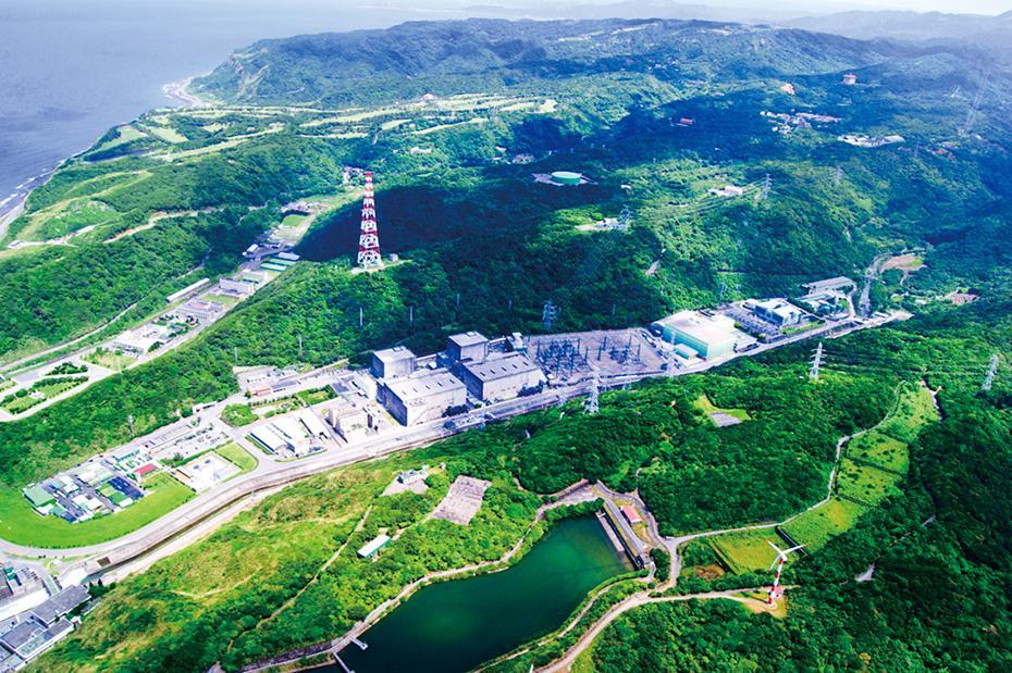 核一廠全景。(台電資料照 )