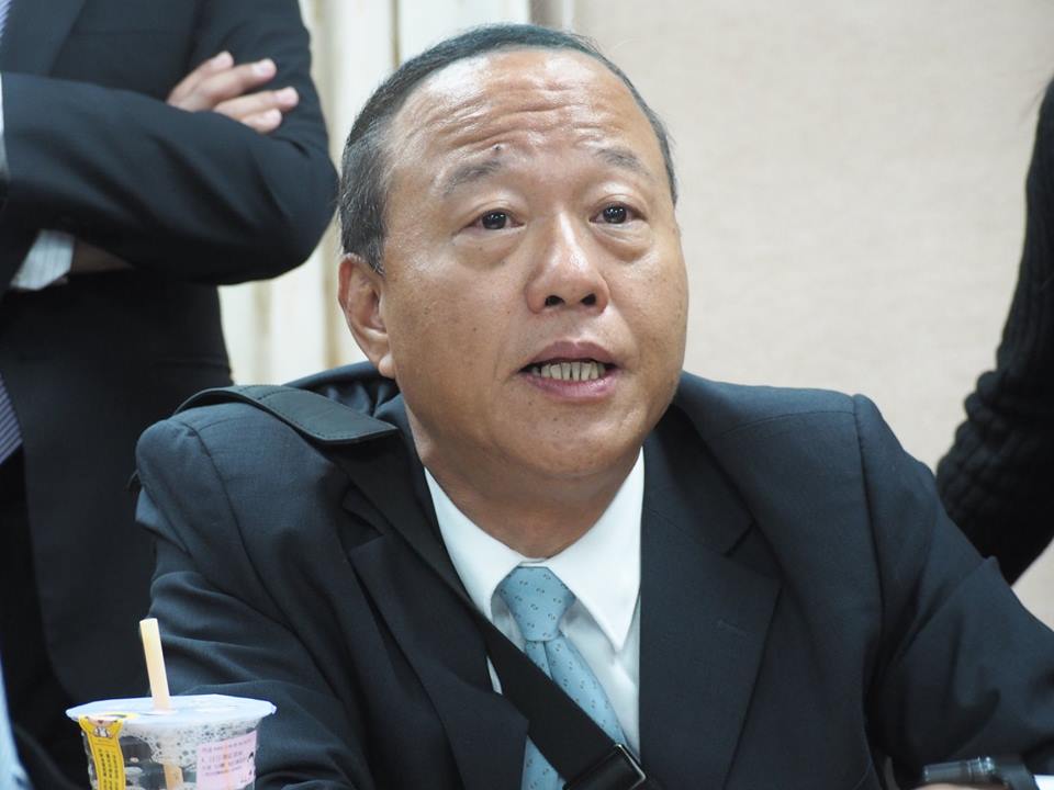 國防部空軍常務次長柏鴻輝。(蕭照平 攝)