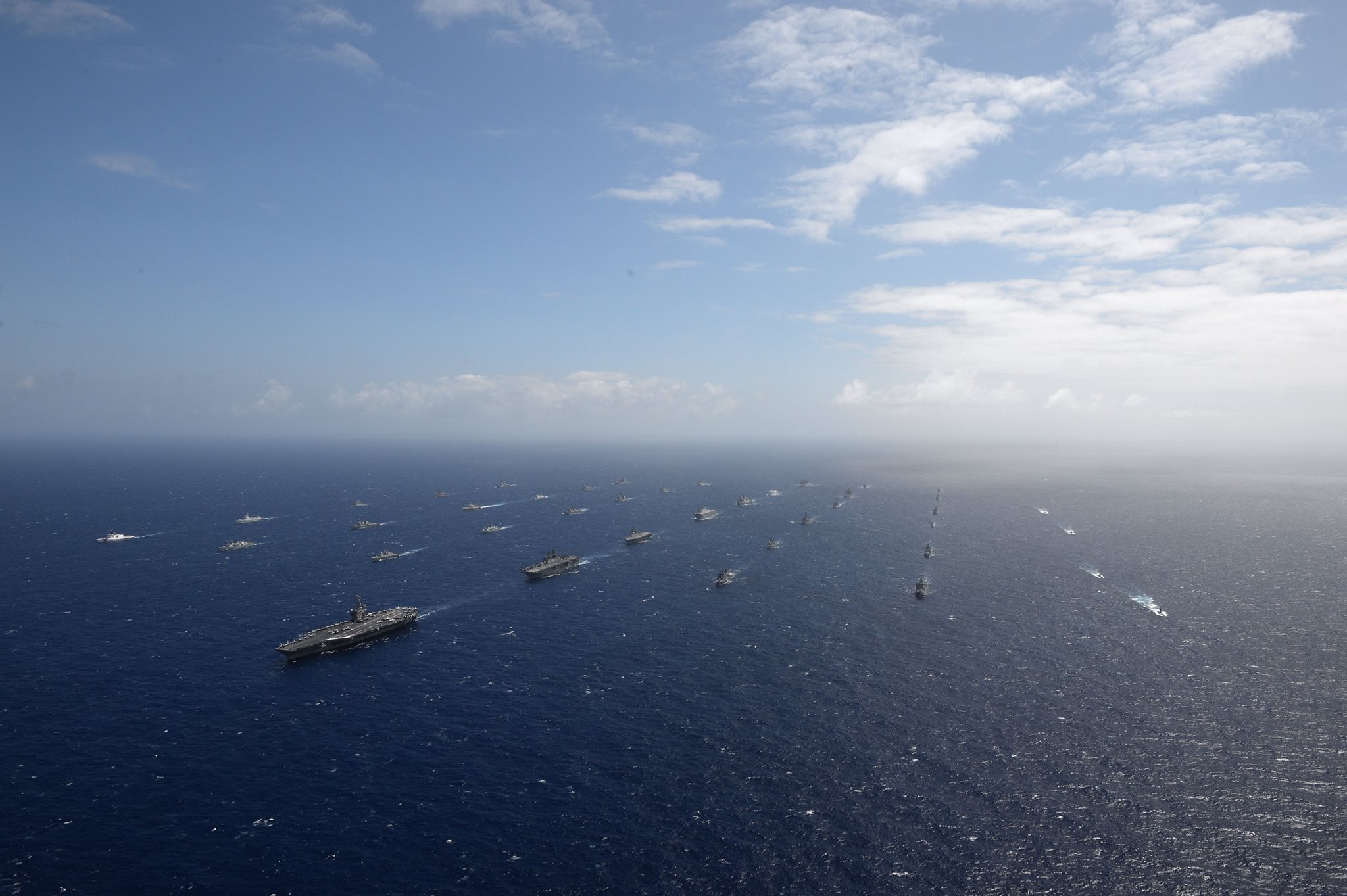 環太平洋軍演(RIMPAC)資料照片。(圖：RIMPAC臉書)
