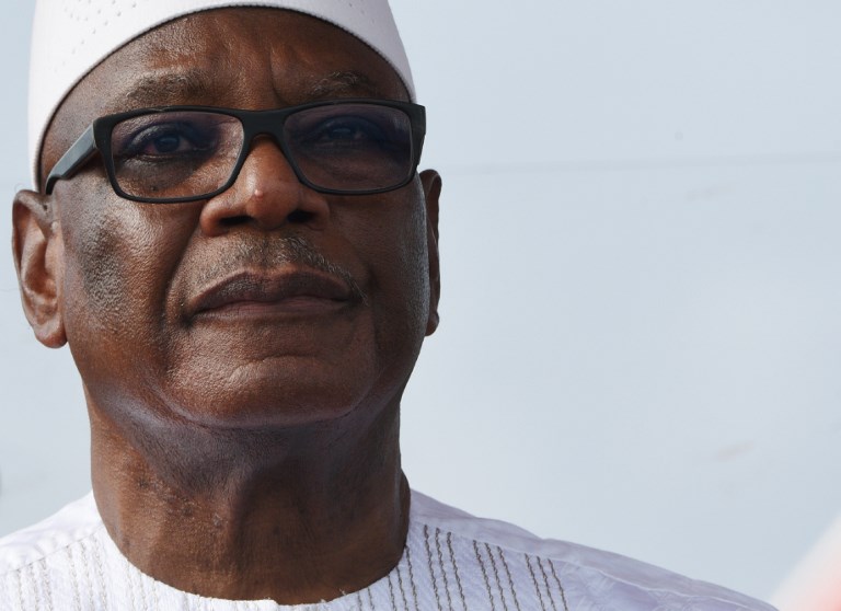 馬利總統凱塔(Ibrahim Boubacar Keita) (資料照片/AFP)