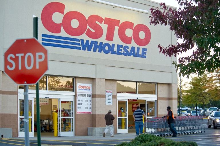 美國好市多（Costco）近來向中國供應商施壓降價，以因應美國向中國加徵關稅的影響。(AFP)