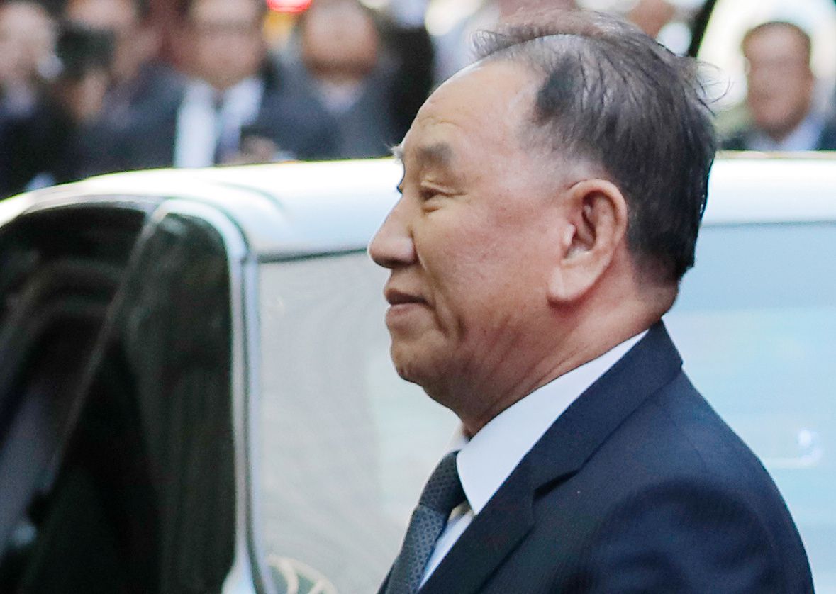 北韓勞動黨中央委員會副委員長金英哲。(檔案照片/路透社/達志影像)