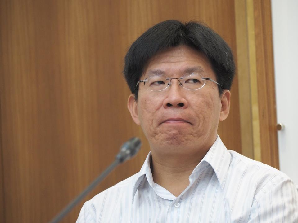 監察委員高涌誠。(蕭照平攝)