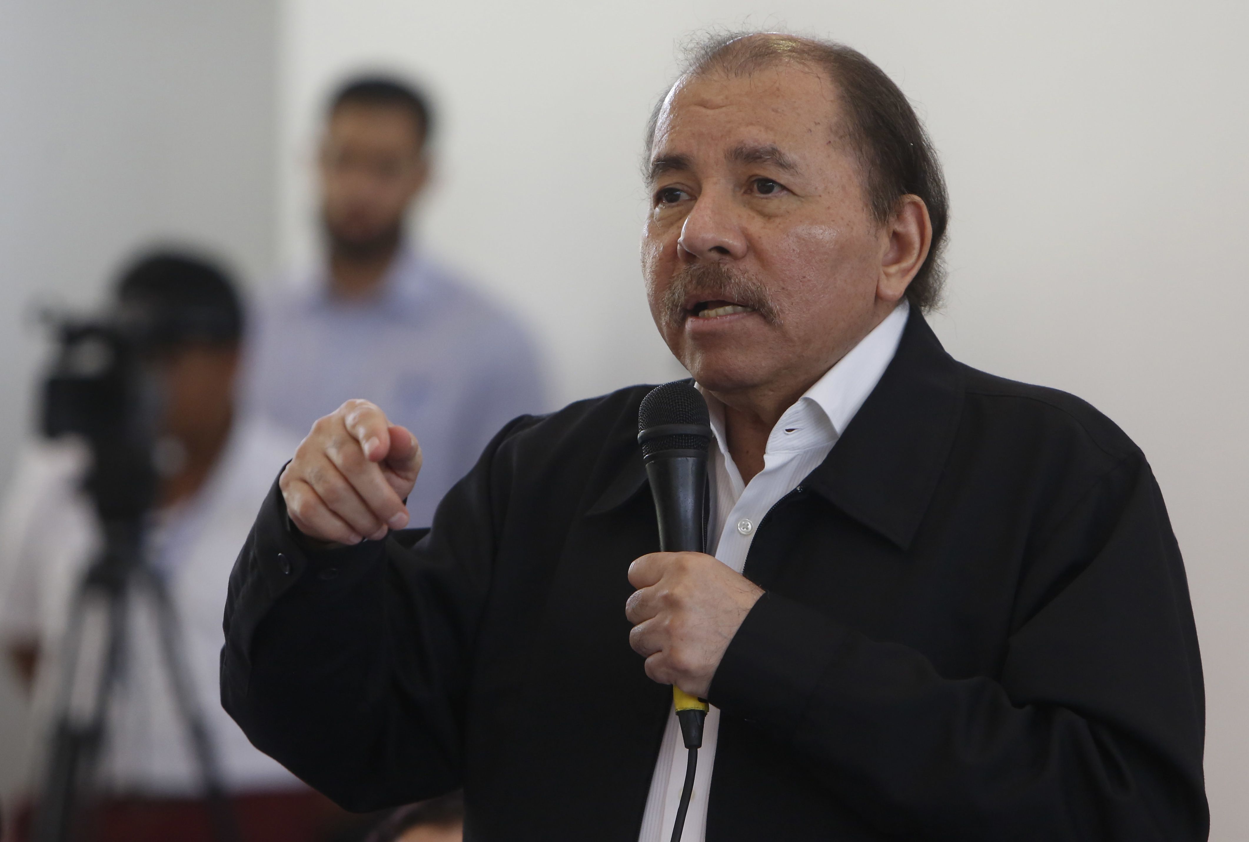 尼加拉瓜總統奧蒂嘉(Daniel Ortega)(AP/達志影像)