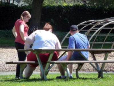 肥胖是一種營養不良的形式。 (資料照片/CNA)