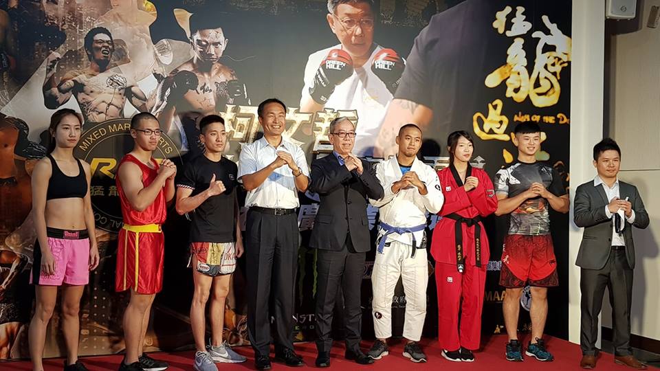 日韓美格鬥好手 競逐台灣職業技擊運動大賽 (江昭倫 攝)