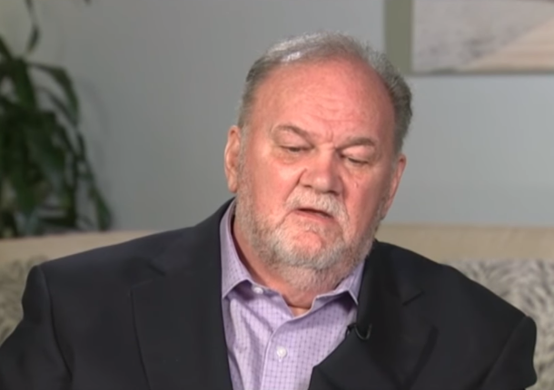 英國哈利王子(Prince Harry)的岳父湯瑪斯馬克爾(Thomas Markle)。(圖擷自YouTube)