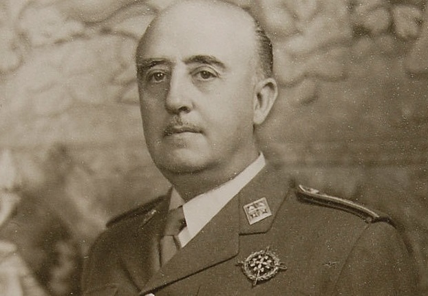 已故獨裁者佛朗哥(Francisco Franco)。(網路圖片)