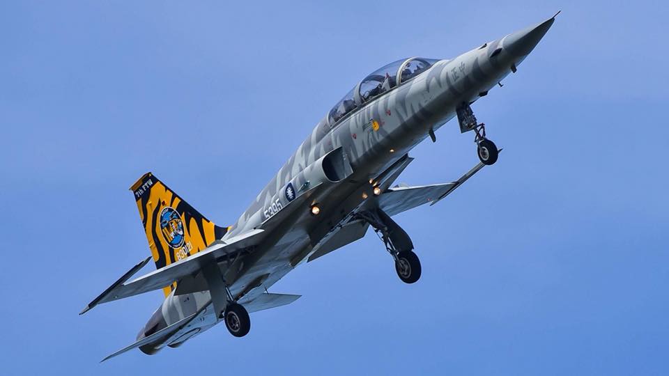 台東志航基地7/14開放 展戰機虎式風采(空軍司令部臉書)