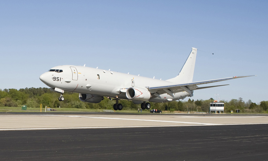 P-8A「海神」(P-8A Poseidon)海上巡邏機(圖：維基百科)