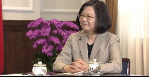 軍人年金改革將在7月1日實施，蔡英文總統28日上「莒光園地」接受專訪。(圖擷自專訪影片)