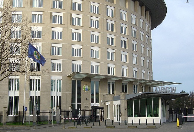 位於荷蘭海牙(The Hague)的「禁止化學武器組織」(OPCW)大樓。(圖：維基百科)
