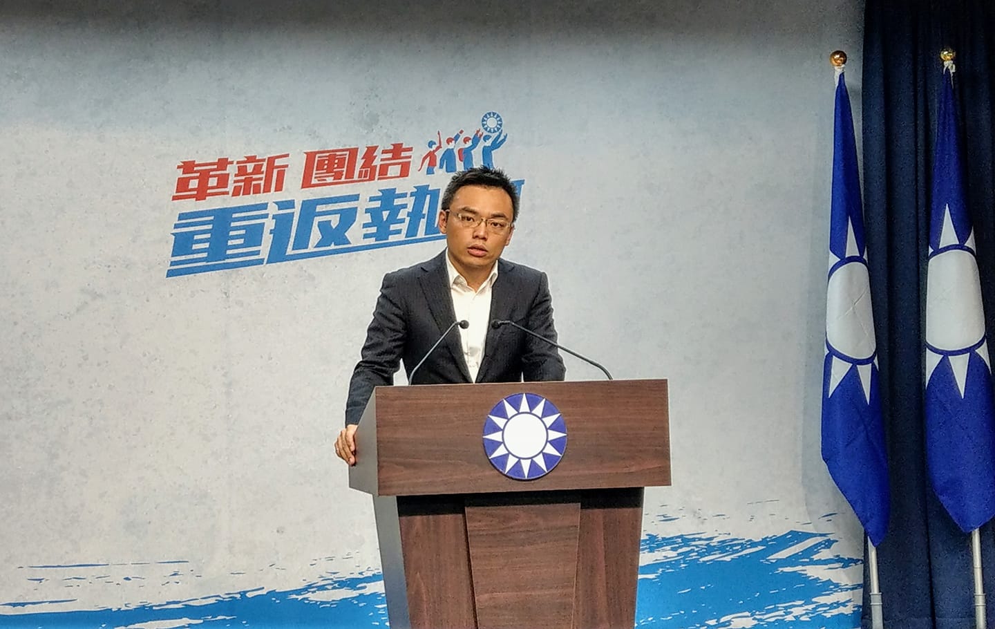 國民黨文傳會主委洪孟楷表示，檢調應盡速對地下賭盤展開調查，勿讓其影響選舉結果。(資料照/劉品希 攝)