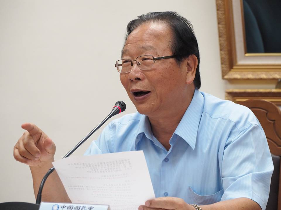 國民黨立委林德福。(蕭照平攝)