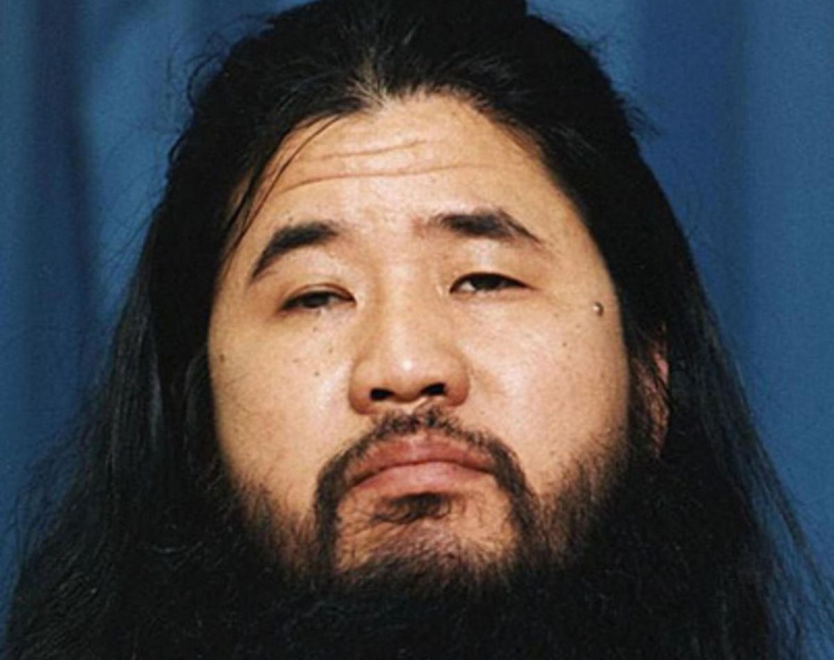 日本東京地鐵沙林毒氣事件的日本奧姆真理教教主麻原彰晃(Shoko Asahara)(資料照片/AFP)