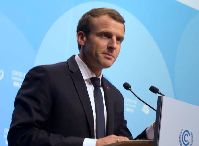 法國總統馬克宏(Emmanuel Macron)。(圖：馬克宏臉書)