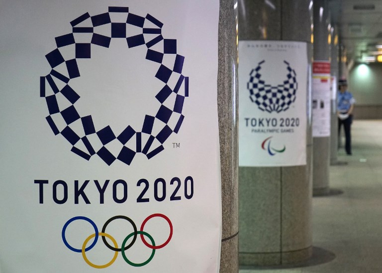東京奧運是否取消，國際奧會：5月底前是關鍵。 (AFP)