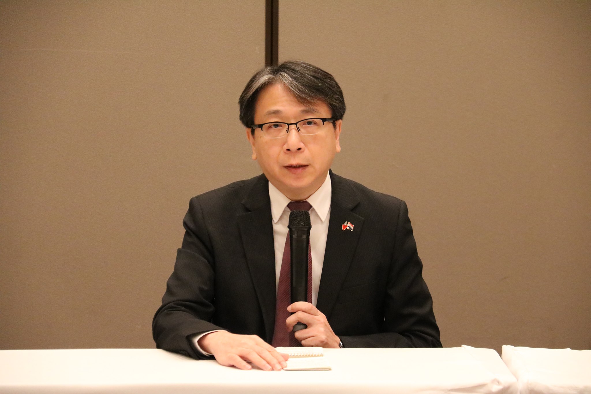 國安局長蔡明彥。(央廣檔案照／歐陽夢萍 攝)