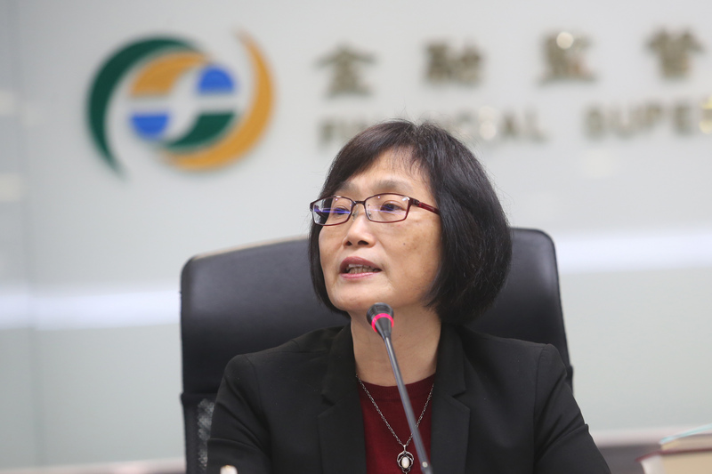 金融監督管理委員會副主委邱淑貞。<br />(圖：中央社)