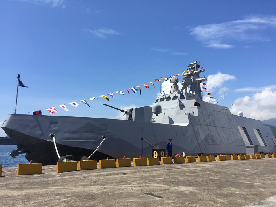 沱江艦。（資料照片/蕭照平 攝）