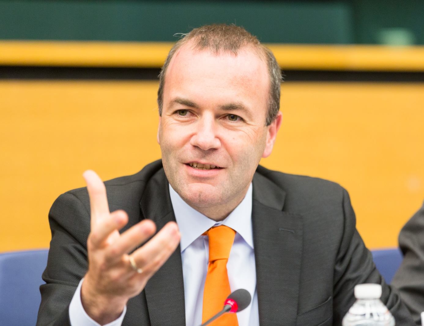 歐洲議會最大黨團歐洲人民黨黨團(EPP)主席韋柏(Manfred Weber)(圖：韋柏臉書)