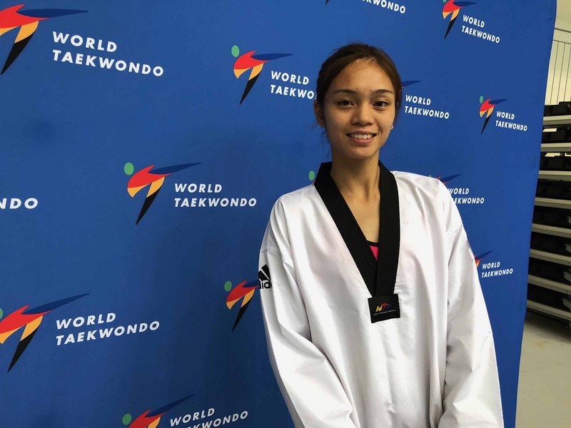 台灣跆拳道蘇柏亞。(圖：中央社檔案照片)