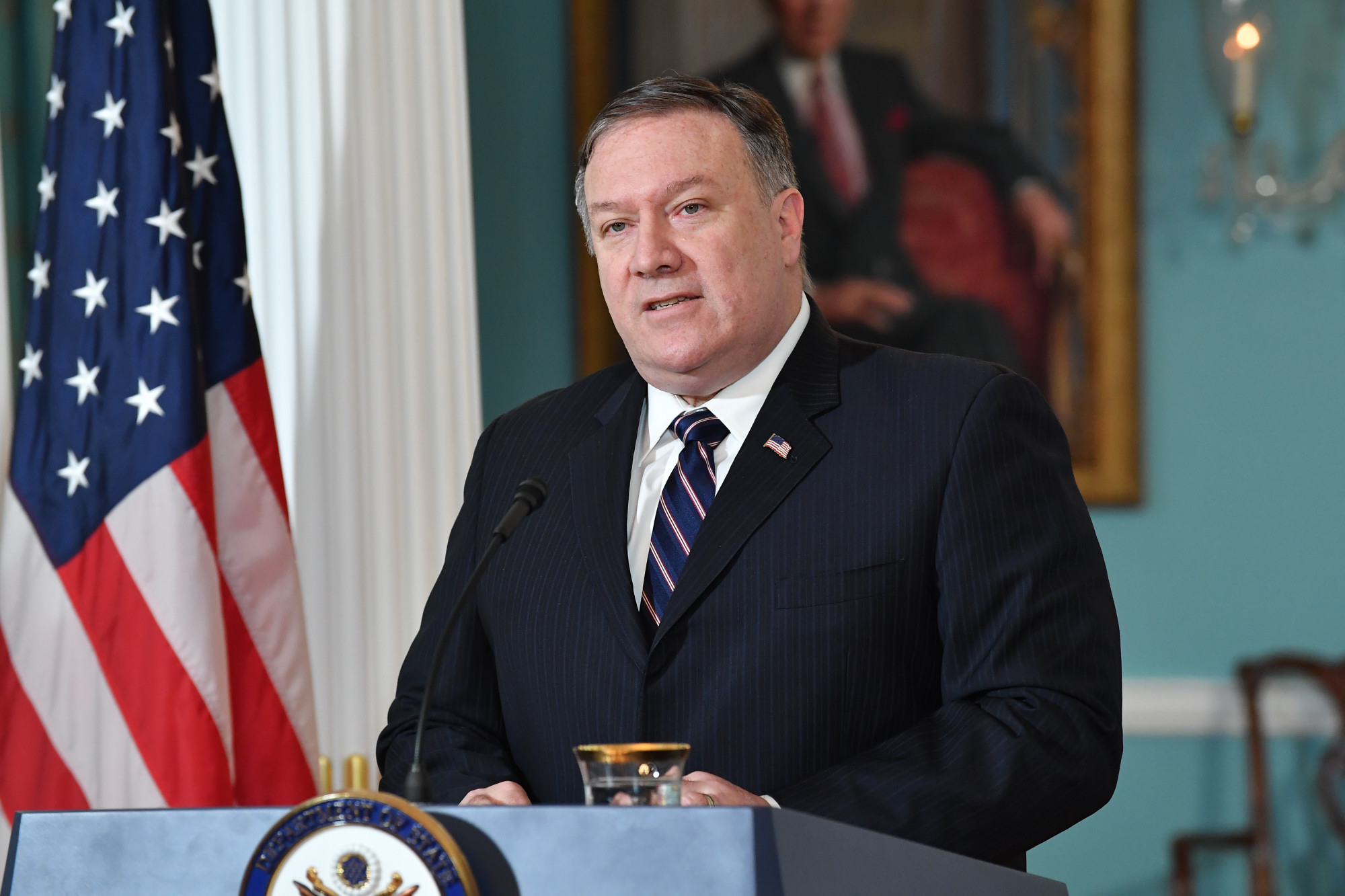 美國國務卿蓬佩奧(Mike Pompeo) (圖:美國國務院)