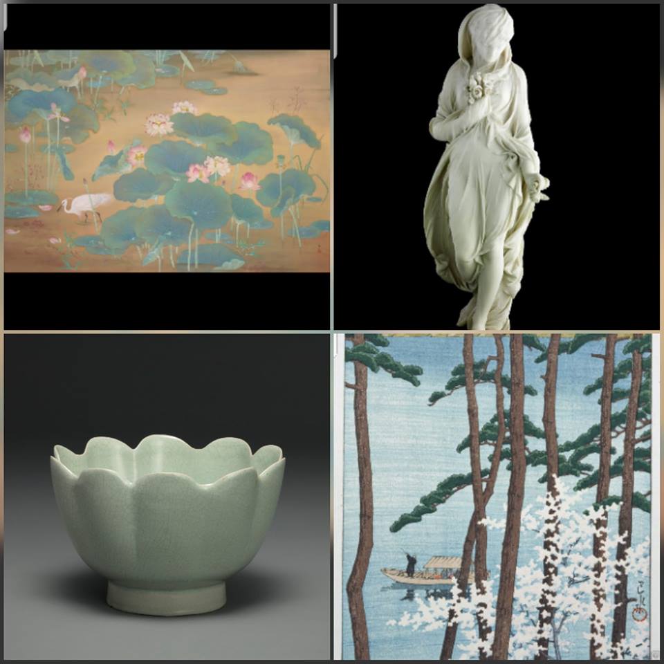 國立故宮博物館、東京富士美術館、奇美博物館和國立臺灣美術館台、日四大美術館共同合作，策劃以花為主題的「花之禮讚—四大美術館聯合大展」10月6日起在國美館盛大開展。（國美館提供）