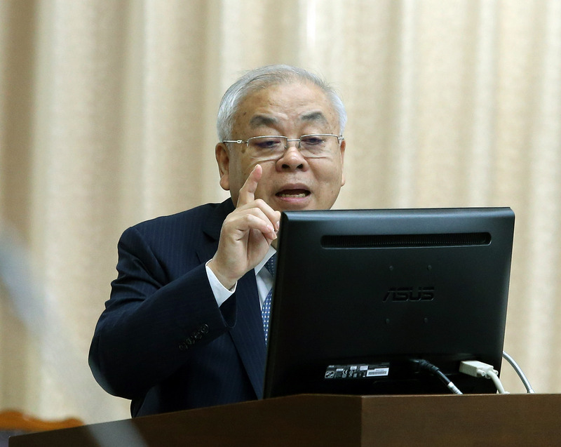 主計總處主計長朱澤民。(資料照片/CNA)