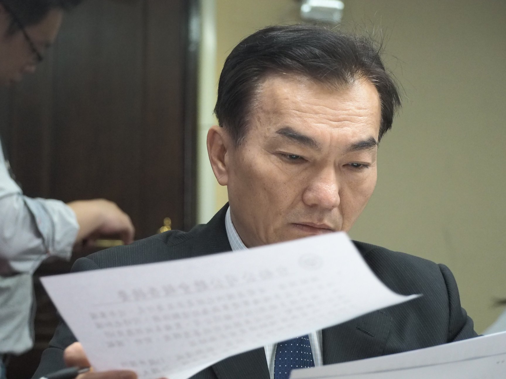 海軍參謀長李宗孝。(蕭照平攝)