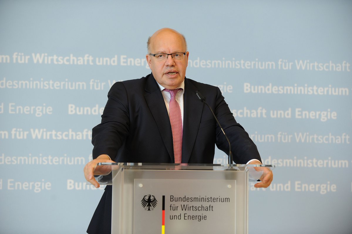 德國經濟部長阿特麥爾(Peter Altmaier)(圖)致函台灣政府，盼促台積電提高晶片供給。(圖：阿特麥爾推特)