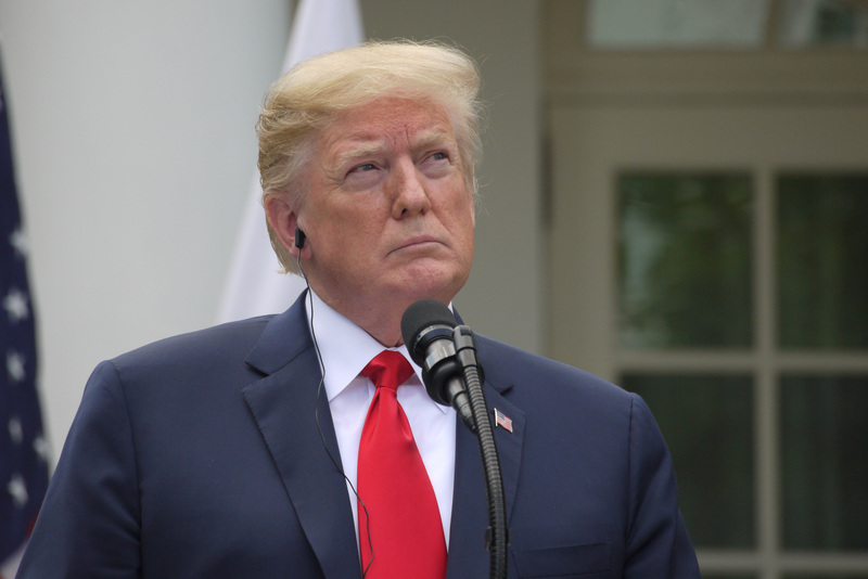 美國總統川普4日表示，美國已派遣軍事人員到加彭，以因應剛果民主共和國總統大選後可能爆發的暴力示威活動。 (中央社檔案照片)