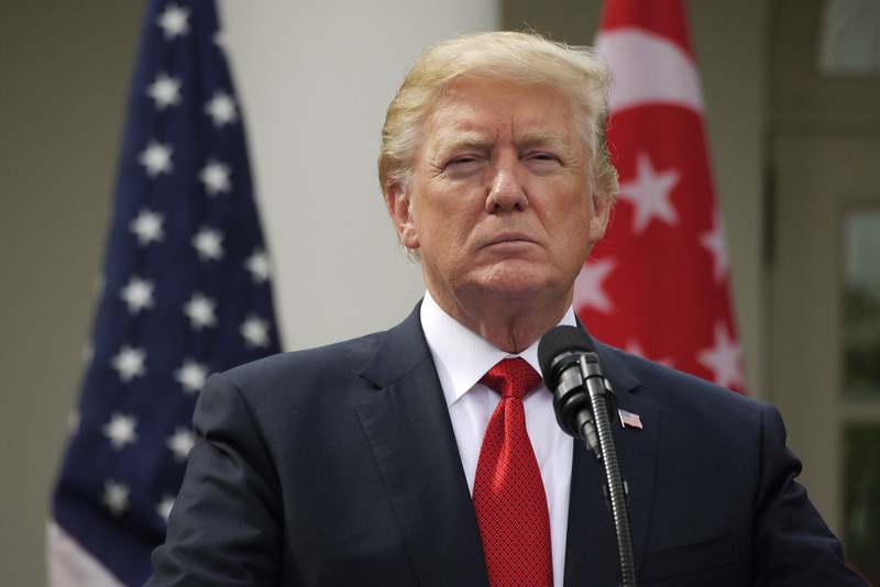 美國總統川普 (中央社檔案照片)