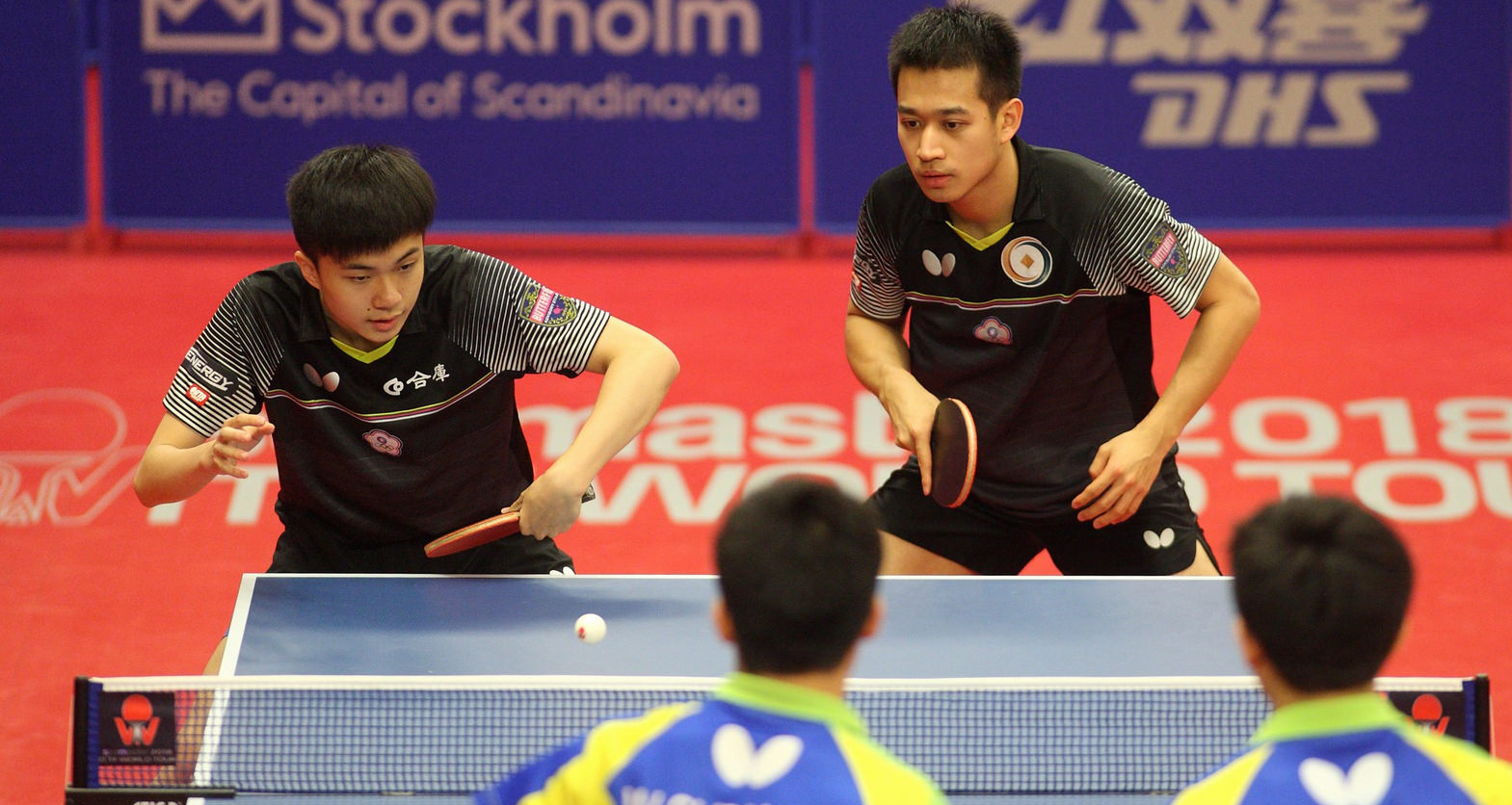 林昀儒廖振珽年終賽奪銀，寫男雙隊史最佳。(資料照／圖取自swedish open )