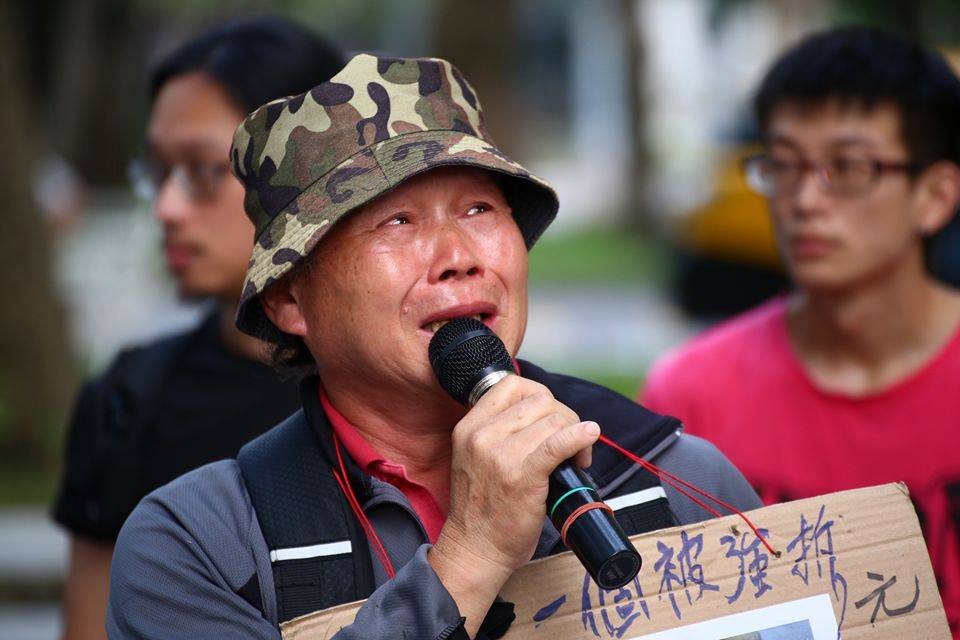 台中市黎明幼兒園園長林金連。(圖：取自 自辦重劃受害者聯盟 粉絲專頁)