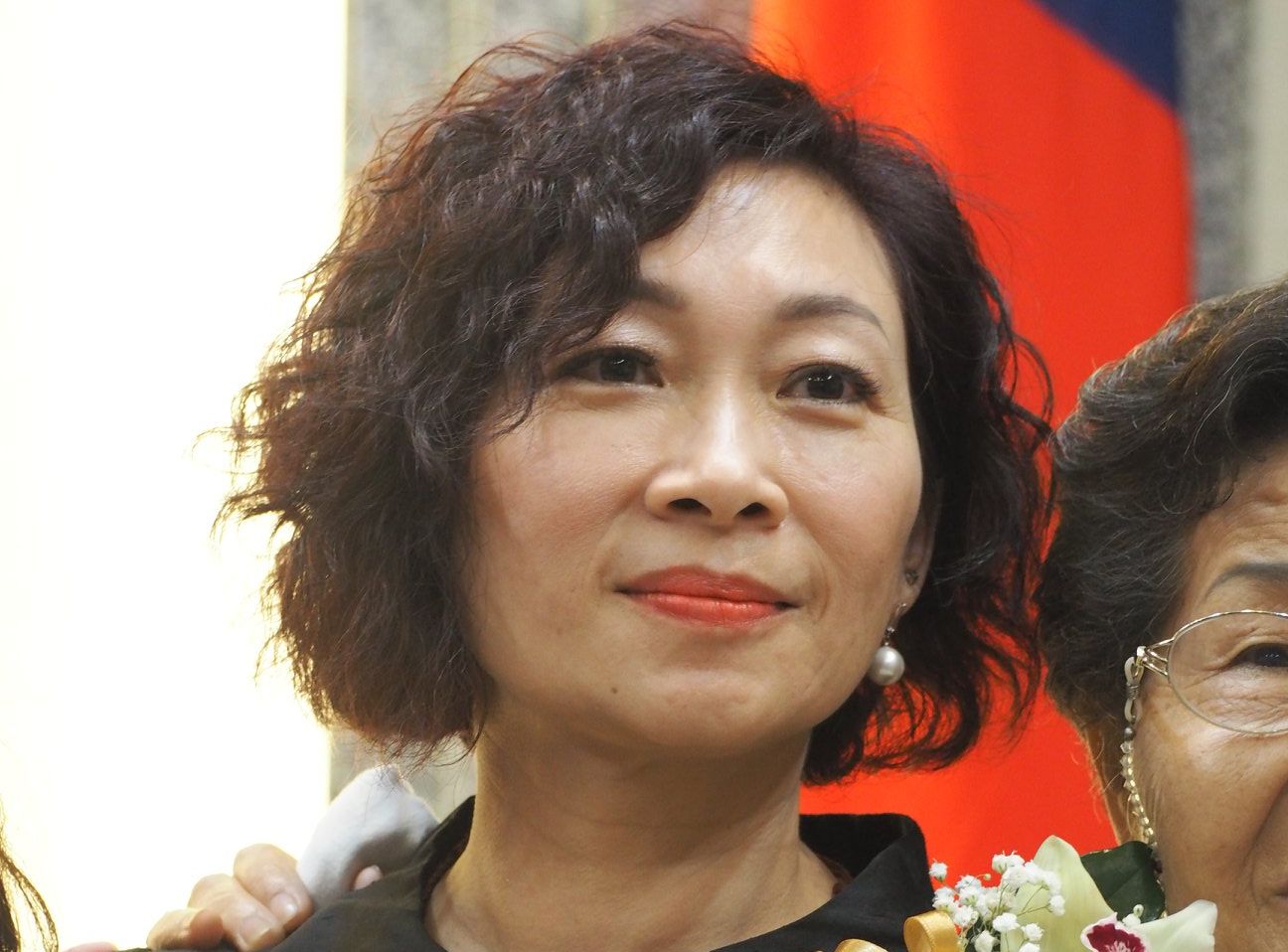 民進黨不分區新科立委陳靜敏。(蕭照平攝)