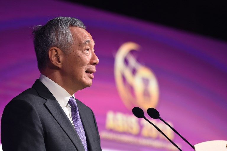 新加坡總理李顯龍(Lee Hsien Loong)(AFP)