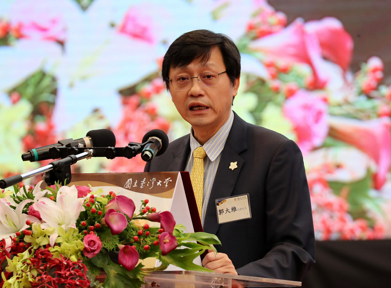 在台港青特別點名台灣大學前代理校長郭大維(圖)在擔任香港城市大學工學院期間，面對警察無故進入校園濫捕學生等事件卻沉默不言，要求其回應。資料照片(中央社)