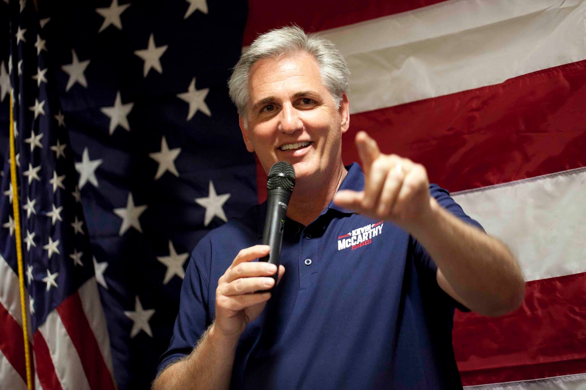 美國眾議院共和黨領袖麥卡錫(Kevin McCarthy)。(圖：麥卡錫臉書)