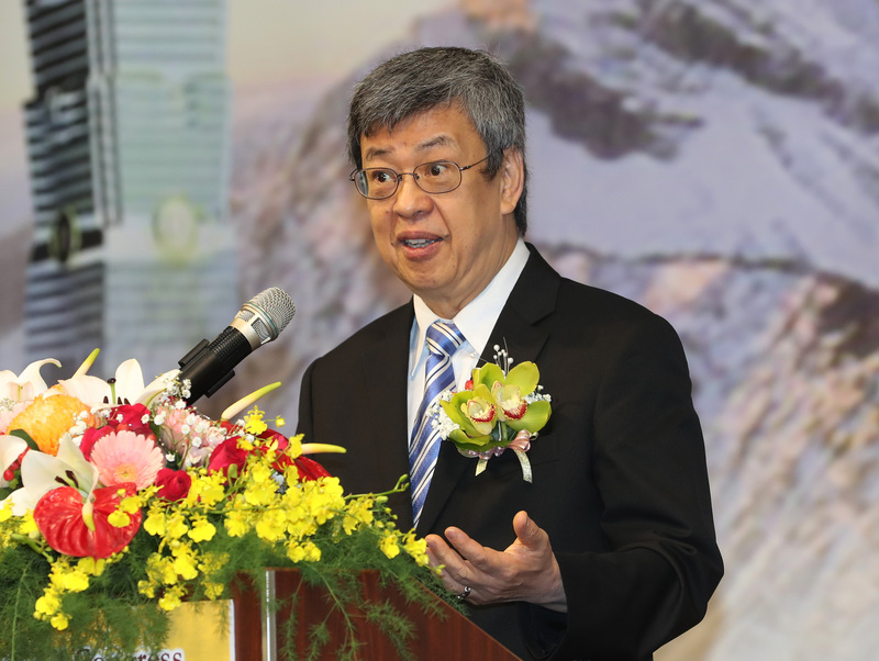 陳建仁出席國際東洋醫學學術大會副總統陳建仁25日在台北出席第19屆國際東洋醫學學術大會開幕致詞表示，歡迎來自國際各界人士來台灣與會。