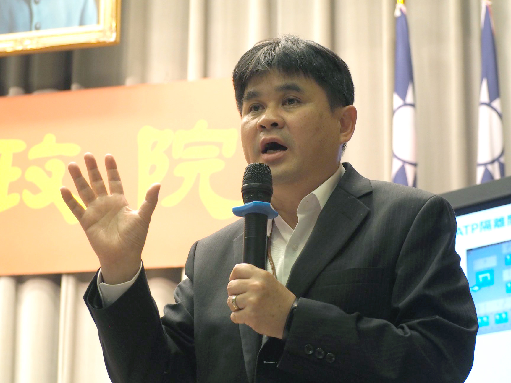 交通部鐵道局副局長楊正君。（資料照片/蕭照平 攝）