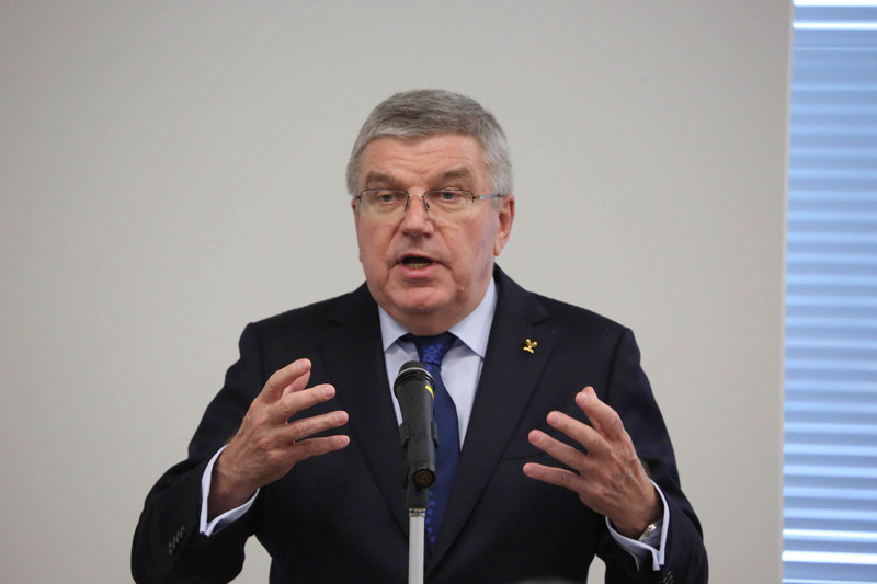 國際奧林匹克委員會(IOC)主席巴赫(Thomas Bach)表示，東奧如果延到明年還是無法舉辦，預料將取消。 (圖:中央社檔案照片)