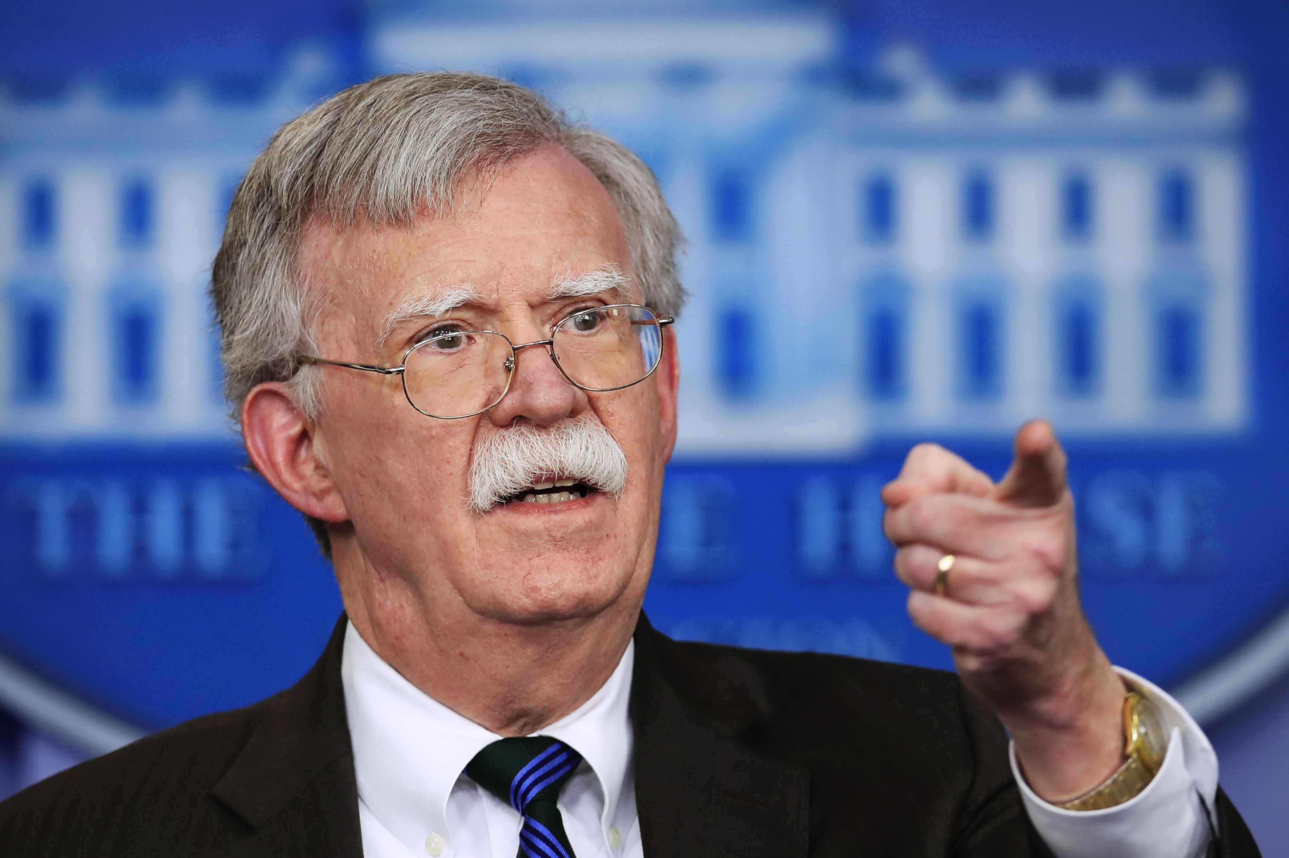 美國前國家安全顧問波頓(John Bolton)(資料照片/美聯社/達志影像)